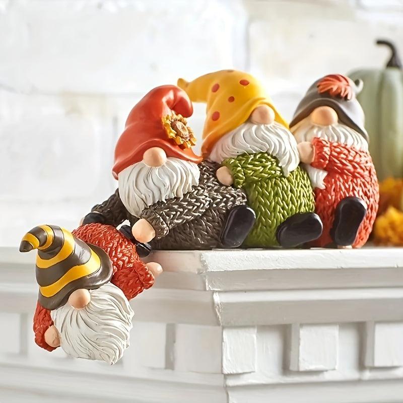 Gnome Statue Resin Garden Ornament Home Decor Room Yard Outdoor Deco