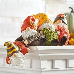 Gnome Statue Resin Garden Ornament Home Decor Room Yard Outdoor Deco
