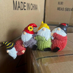 Gnome Statue Resin Garden Ornament Home Decor Room Yard Outdoor Deco