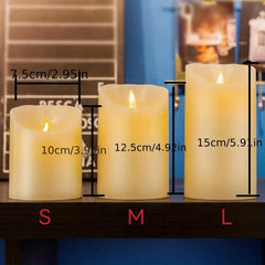 LED Flameless Candles Wedding Birthday Party Decor