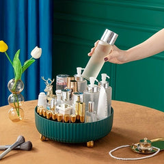 Large Rotatable Plastic Storage Box for Home and Office Storage