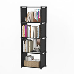 1pc Corner Bookcase Standing Bookshelf Room Decor Home Decor Space Saving