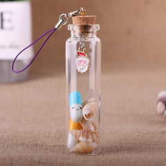 40pcs Mini Glass Bottles with Cork Stoppers for DIY Wedding Decor