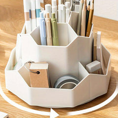 Desk Makeup Brush and Pen Holder Organizer Large Capacity Storage Box