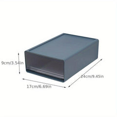 Transparent Desktop Storage Box Drawer Office Document Organizer