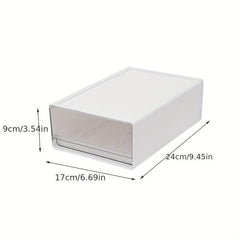 Transparent Desktop Storage Box Drawer Office Document Organizer