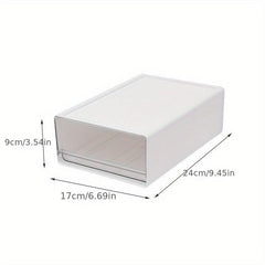 Transparent Desktop Storage Box Drawer Office Document Organizer