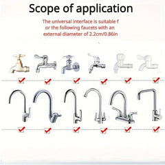 Multifunctional Shower Sprinkler Drain Filter Hose Sink Wash Head