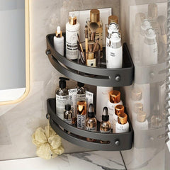 Bathroom Storage Rack Shower Caddy Organizer Wall Mounted Shelf