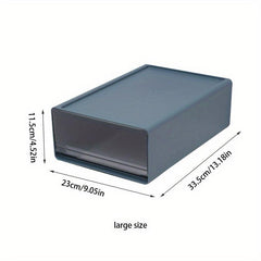 Clear Desktop Storage Box for Office and Home Organization