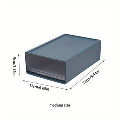 Clear Desktop Storage Box for Office and Home Organization