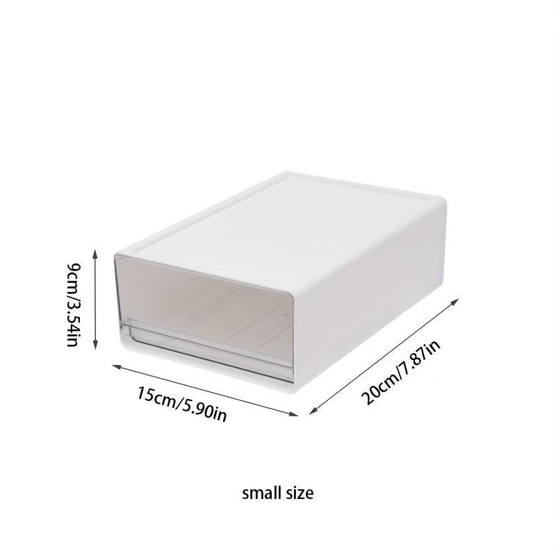 Clear Desktop Storage Box for Office and Home Organization
