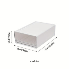 Clear Desktop Storage Box for Office and Home Organization