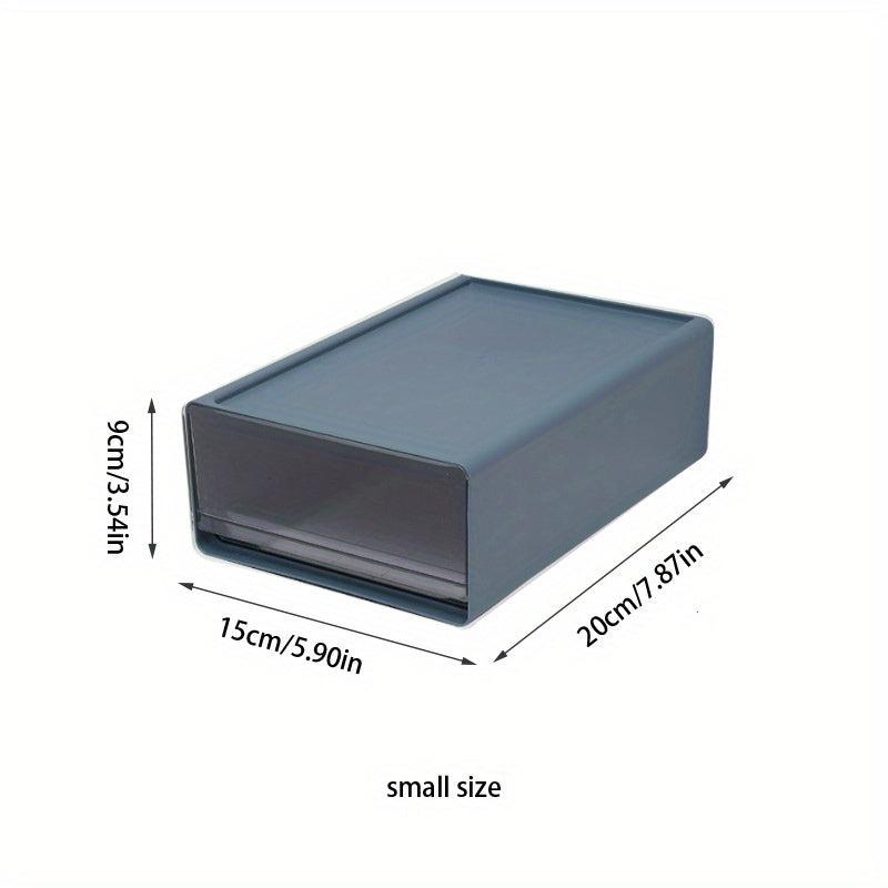 Clear Desktop Storage Box for Office and Home Organization