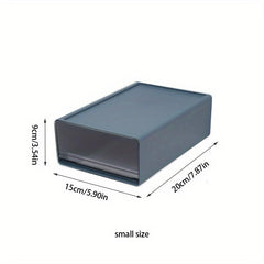 Clear Desktop Storage Box for Office and Home Organization