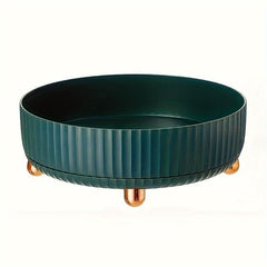 Plastic Rotating Storage Organizer Desktop Tray Kitchen Container