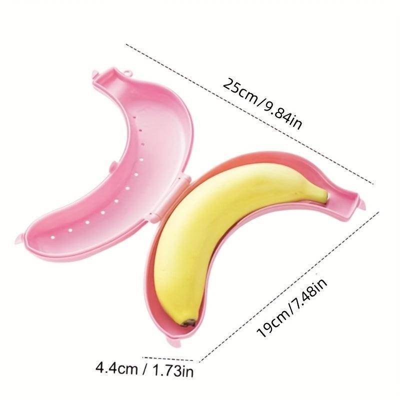Banana Storage Box Portable Case for Outdoor Travel