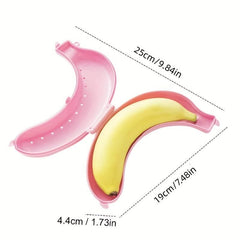 Banana Storage Box Portable Case for Outdoor Travel