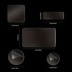 50pcs Double Sided Tape Heavy Duty Traceless Transparent Tape Removable Strips