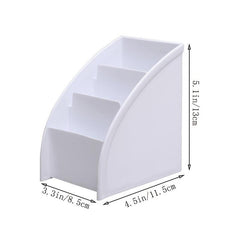 Remote Control Ladder Storage Box 3 Grids Holder