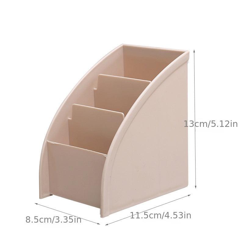 Remote Control Ladder Storage Box 3 Grids Holder