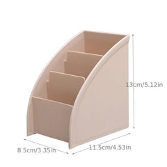 Remote Control Ladder Storage Box 3 Grids Holder