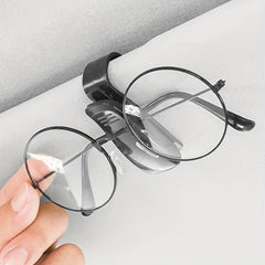 2pcs Car Sun Visor Glasses Clip, Universal Sunglasses Ticket Holder