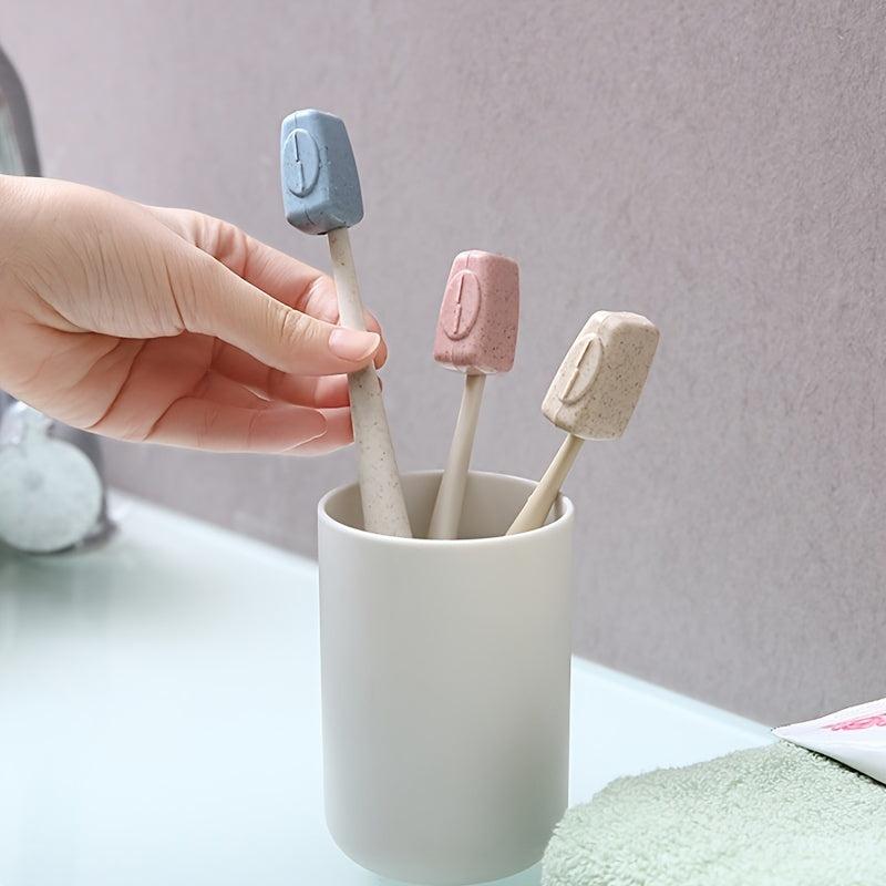 4pcs Toothbrush Head Cover Travel Portable Toothbrush Case Toothbrush Protector