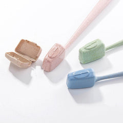4pcs Toothbrush Head Cover Travel Portable Toothbrush Case Toothbrush Protector
