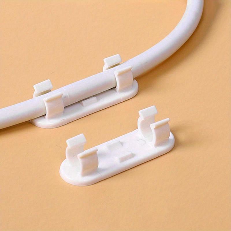 Plastic Cable Management Clip Adhesive Fixer Wire Fixing Clip