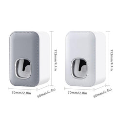 Automatic Toothpaste Holder Wall Mounted Toothbrush Rack