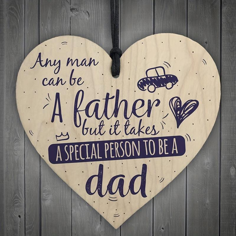 Special Person Dad Wood Sign Husband Grandad Dad Son Birthday Father's Day Thank