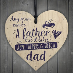 Special Person Dad Wood Sign Husband Grandad Dad Son Birthday Father's Day Thank