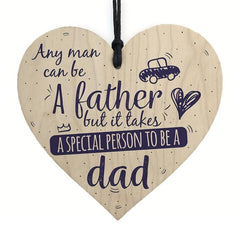 Special Person Dad Wood Sign Husband Grandad Dad Son Birthday Father's Day Thank