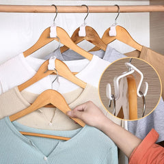Clothes Hanger Connector Hooks Space Saving Hanger Extender Closet Organizer