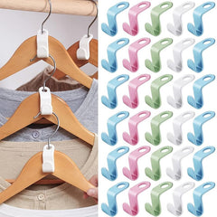 Clothes Hanger Connector Hooks Space Saving Hanger Extender Closet Organizer