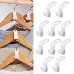 Clothes Hanger Connector Hooks Space Saving Hanger Extender Closet Organizer