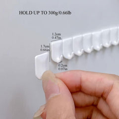 27pcs Mini Self Adhesive Wall Hook Jewelry Hanging Storage Hook