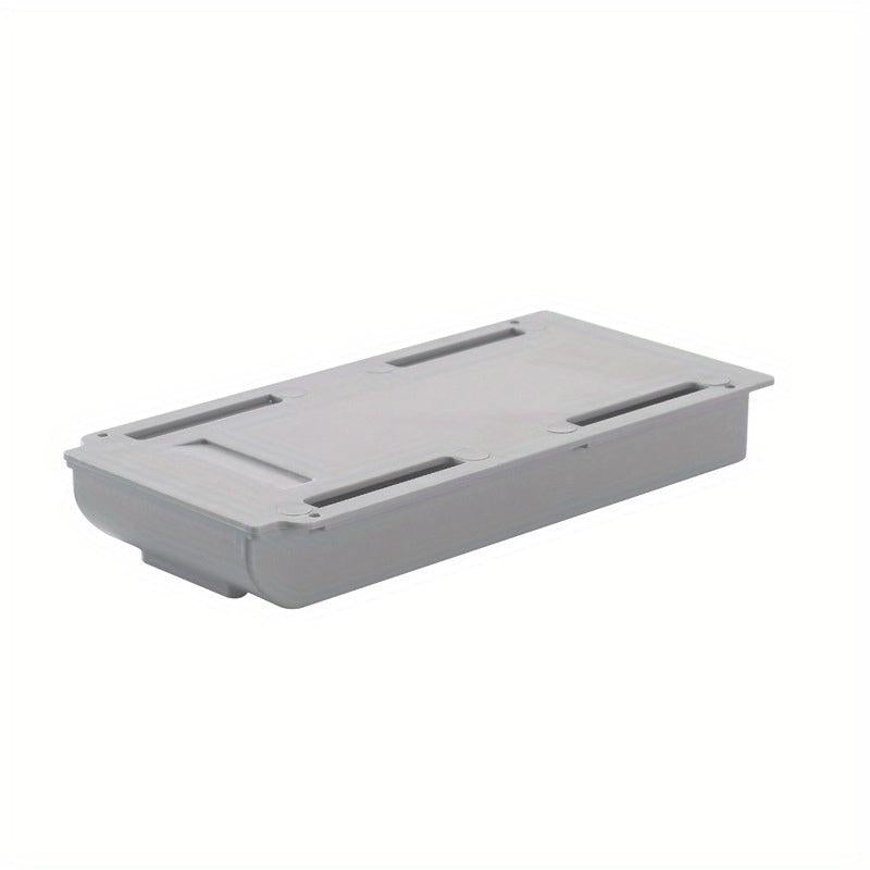 Under Desk Pencil Tray Organizer Adhesive Drawer Storage Box for School Supplies