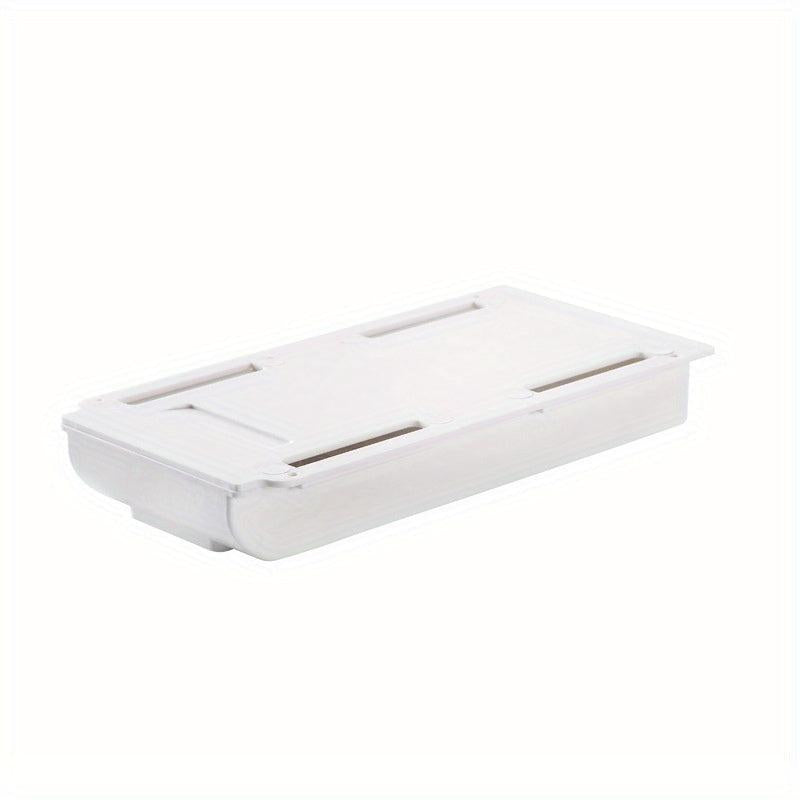 Under Desk Pencil Tray Organizer Adhesive Drawer Storage Box for School Supplies