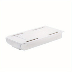 Under Desk Pencil Tray Organizer Adhesive Drawer Storage Box for School Supplies