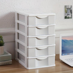 Large Capacity Storage Box Stackable File Shelf Office Desktop Organizer
