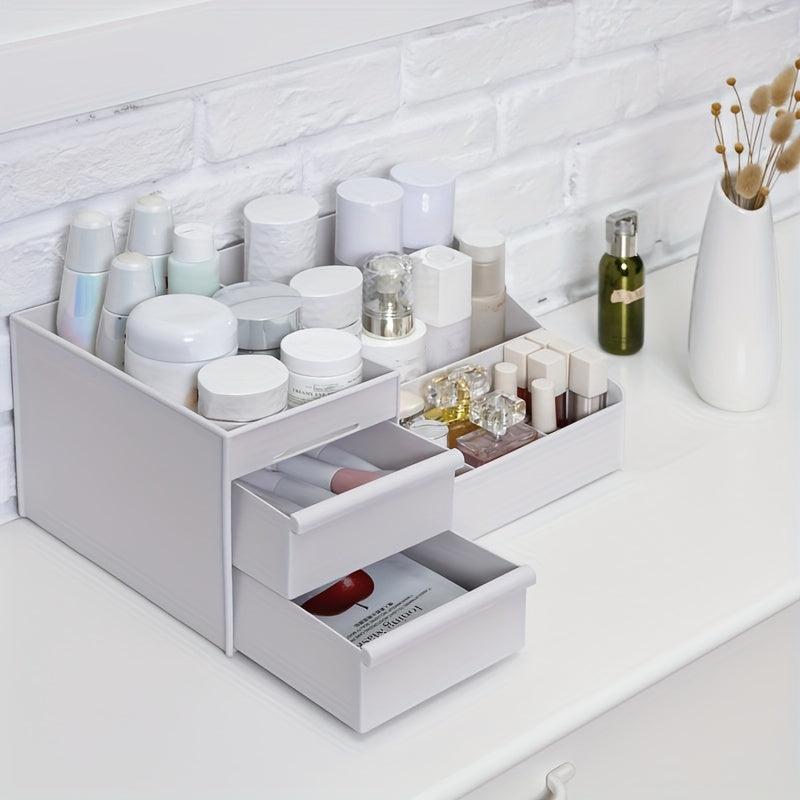 Desktop Cosmetics Storage Box Desk Organizer Stationery Rack