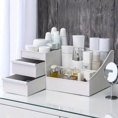 Desktop Cosmetics Storage Box Desk Organizer Stationery Rack