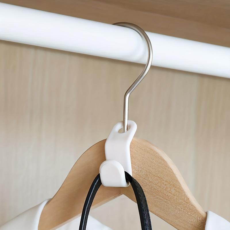 10pcs Closet Hanger Link Hook Space Saving Clothes Hanger Connector