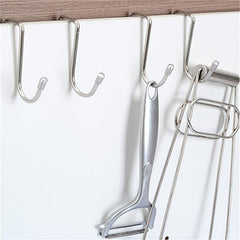 Stainless Steel S Hook Double Head Cabinet Door Hanging Hook