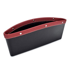 Car Gap Filler Leather Seat Organizer Box Phone Sunglasses Keys Holder