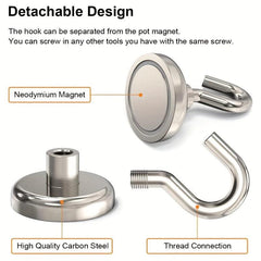 5 Strong Magnetic Hooks for Heavy Duty Storage and Organization