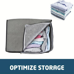 6pcs Clothes Storage Bags Blanket Organizer Under Bed Storage Bins
