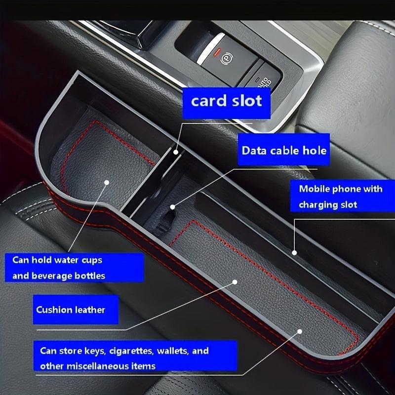 Car Seat Organizer Anti Skid Anti Drop Multifunctional Easy Install